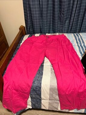 Old Navy Hot Pink Drawstring Sweatpants- worn once